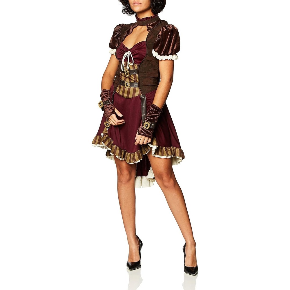California Costumes Adult Steampunk Lady Costume Small 4-6